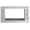 IT-BUDGET 19 inch Wandgehäuse T-STONE, 6U, 450 mm Tiefe, Glastür, abschließbar, Weiß (90ITBTSWV6545GW)