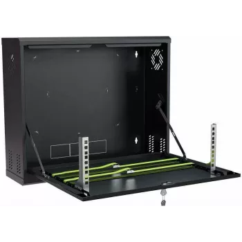 IT-BUDGET 19 inch Wandgehäuse, vertikal, 3U, Schwarz 90ITBWV19V3S