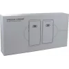 CYOO CY120899 Mini Dual Handy Induktions-Ladepad – Weiß – Qi-Standard