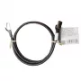 IT-BUDGET Cat.8.1 S/FTP Patchkabel, 1m, Schwarz, 40Gbps, 2000MHz, LSZH, PoE+ 90ITBFLEX81PK1S