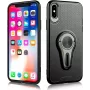 CYOO 360° drehbare Lüftungshalterung Hülle für iPhone Xs Max – Grau CY121003