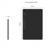 MRDISC Rückseitenabdeckung für Samsung Galaxy Tab S9 FE 11 Zoll Schwarz TPU (MG-BCSGTABS9FESW)
