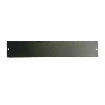 IT-BUDGET 19 Zoll Rack-Blindplatte mit Kabeleinlass, 1U, Schwarz, für SWA-Schränke mit abnehmbaren Seitenwänden 90ITB19WSBPKES