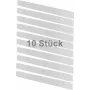 IT-BUDGET Spar-Pack 10x 19 inch Rack-Blindplatten 1U Hellgrau Metall ZAA90ITBBP1HEG