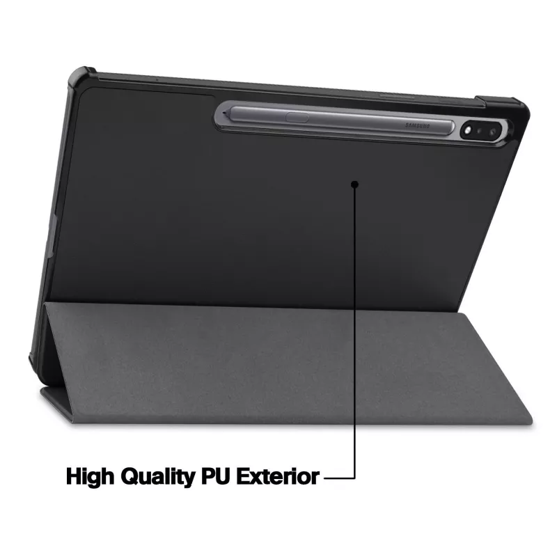 MRDISC Flip Cover für Samsung Galaxy Tab S9 5G – Schwarz TPU (MG-FlipSGTABS95GSW)