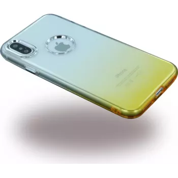CYOO Ruber Soft Silikonhülle für Apple iPhone X – Gold