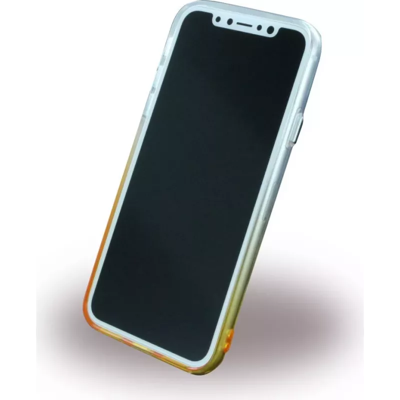 CYOO Ruber Soft Silikonhülle für Apple iPhone X – Gold