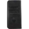 CYOO Premium BookCase für Apple iPhone 13, Black Faux Leather CY122555