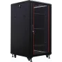 IT-BUDGET 19-Zoll Server-Rack SRK 27U 600x1000 mm Flatpack Schwarz 90ITB19SRK27610GSN