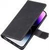 CYOO Premium BookCase Folio Hülle für Apple iPhone 14 Plus – Schwarz CY122795