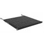 IT-BUDGET 19 inch Geräteboden 0,5U Höhe 550mm Tiefe 80kg Traglast Schwarz 12WZ82648004550161