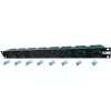 Liebernetz 19 inch 1U Rack-Lüftereinheit - Horizontaler Auslass, 95 m³/h, 12V DC, 34 dB, Schwarz (90LN19LUE1HE8BR)