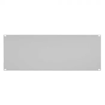IT-BUDGET 19 inch Rack-Blindplatte 4U Hellgrau Metall 90ITBBP4HEG