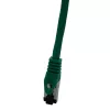 IT-BUDGET Cat.8.1 S/FTP Patchkabel aus reinem Kupfer, 1m, Grün, 40Gbps, LSZH, PoE+ 90ITBFLEX81PK1GR