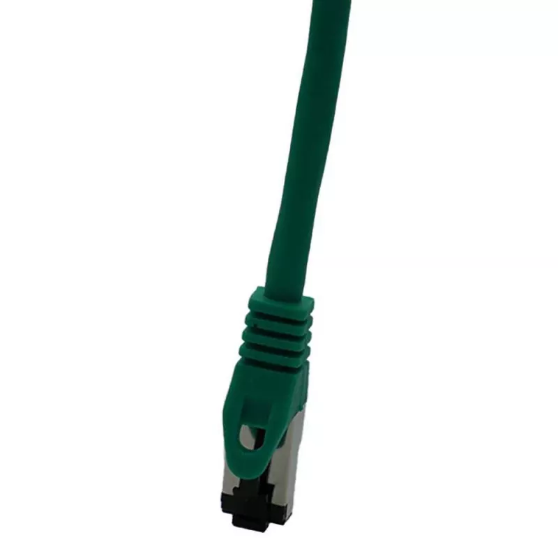 IT-BUDGET Cat.8.1 S/FTP Patchkabel aus reinem Kupfer, 1m, Grün, 40Gbps, LSZH, PoE+ 90ITBFLEX81PK1GR