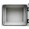 IT-BUDGET 19 inch Wandmontage-Netzwerkschrank Easy, 9U, 600x400mm, Stahltür, Hellgrau 90RR19CWV964MG
