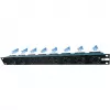 Liebernetz 19 inch 1U Rack-Lüftereinheit, horizontale Ansaugung, 95 m³/h, 12V DC, 34 dB, Schwarz (90LN19LUE1HE8B)