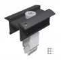 Schletter Rapid16 Erdungsklemme für PV-Module 30-40 mm, schwarz eloxiertes Aluminium (131121-901)