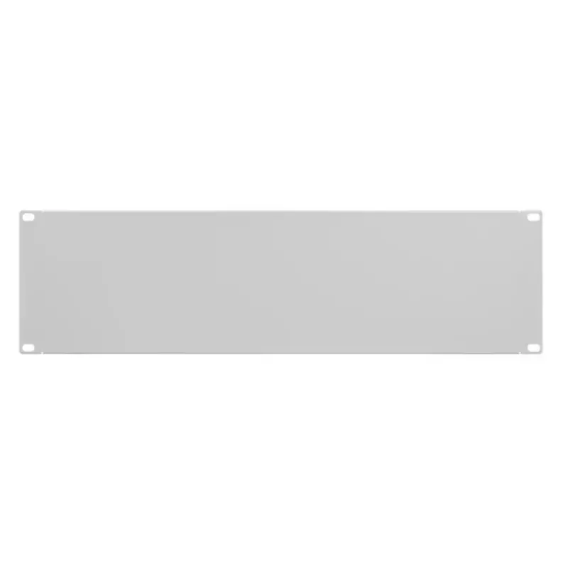 IT-BUDGET 19 inch Rack-Blindplatte 3U Hellgrau Metall 90ITBBP3HEG