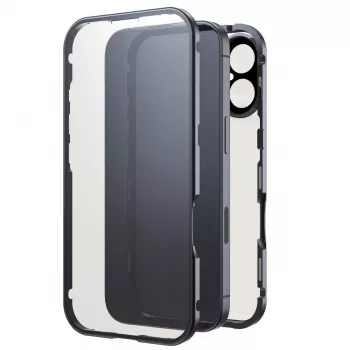 Black Rock Cover 360° Glas für Apple iPhone 16, Schwarz 00228084