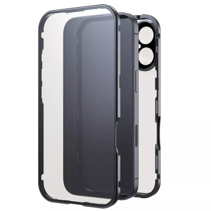 Black Rock Cover 360° Glas für Apple iPhone 16, Schwarz 00228084