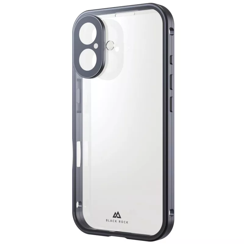 Black Rock Cover 360° Glas für Apple iPhone 16, Schwarz 00228084