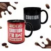 Mad Monkey Caution I am Hot farbwechselnde Tasse 2000152