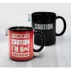 Mad Monkey Caution I am Hot farbwechselnde Tasse 2000152