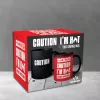 Mad Monkey Caution I am Hot farbwechselnde Tasse 2000152