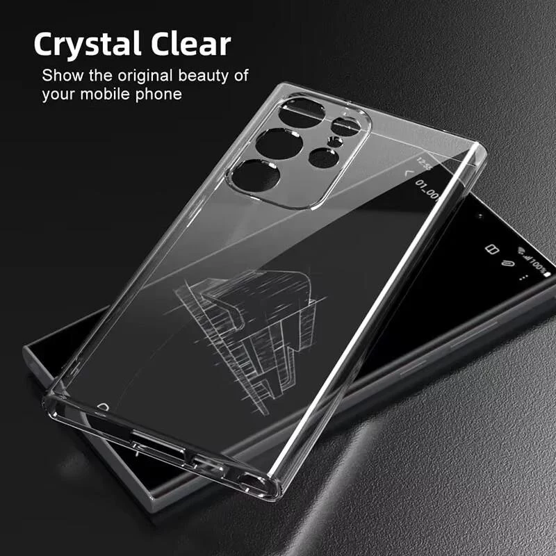 Cyoo Crystal Clear Hülle für Samsung Galaxy S25 Ultra CY123983