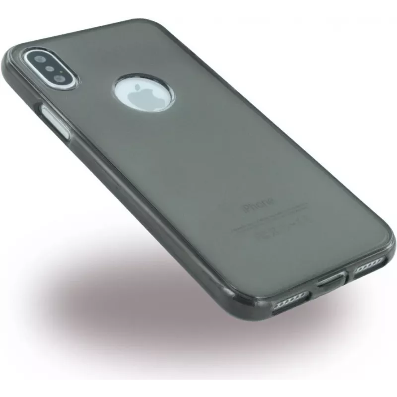 CYOO Ultra Thin Silikon Hülle für Apple iPhone X - Schwarz