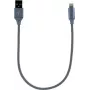 CYOO Lightning Lade- & Datenkabel 30cm Silber