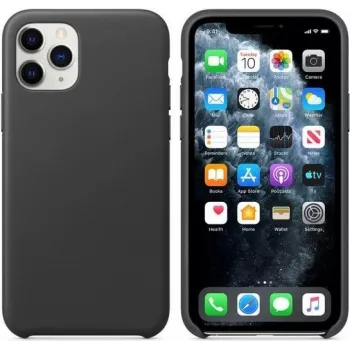 CYOO Alcantara Optik Hardcase für iPhone 11 Pro - Schwarz CY121183