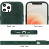 CYOO Alcantara Optik Hardcase für iPhone 11 Pro - Schwarz CY121183