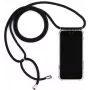 CYOO Necklace Case+ Handykette für Samsung Galaxy S10e – Schwarzes Silikon mit Lanyard (CY121018)