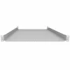 IT-BUDGET 19 inch Festes Rackregal Hellgrau 750 mm Tiefe 40 kg 90ITB19FB750G