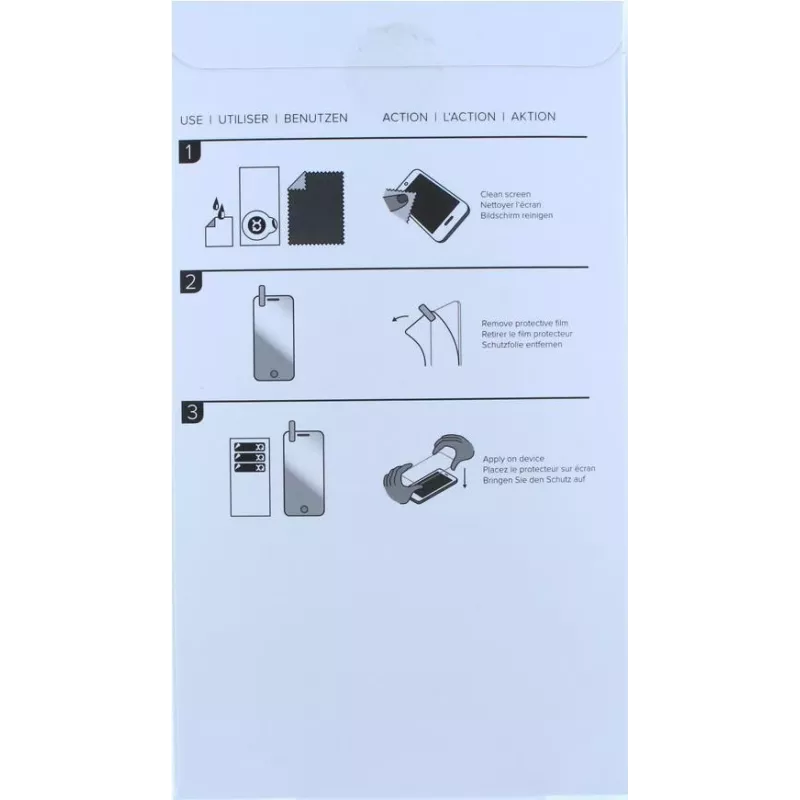CYOO XQISIT Displayschutzfolie aus gehärtetem Glas 0,33 mm für Google Pixel 3 (CY121551)