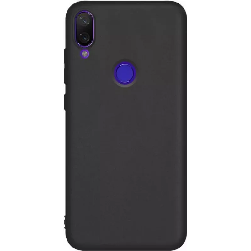 CYOO Premium Flüssigsilikon Hard Cover Hülle für Huawei P20 Lite – Schwarz