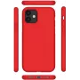 CYOO Premium Flüssigsilikon-Hülle für Apple iPhone 12 Pro 6,1 Zoll – Rot (CY121877)