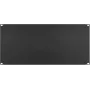 IT-BUDGET 19 inch Blindplatte / Rack-Blendplatte - 5U - Robuste Metallversion - Schwarz (90ITBBP5HES)