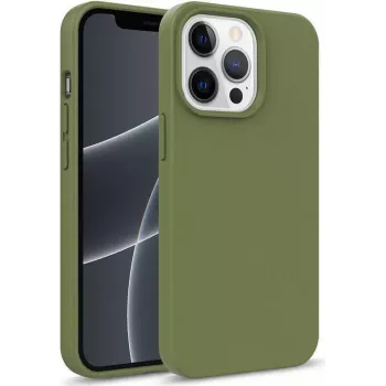 CYOO BioCase iPhone 13 Pro Max biologisch abbaubare stoßfeste Rückseitenhülle Grün CY122547