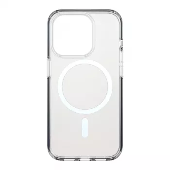 Black Rock Cover Mag Clear Hülle für Apple iPhone 15 Pro, Transparent (00221270)