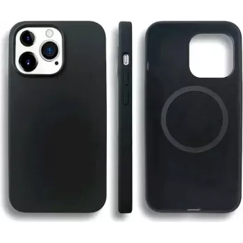 CYOO Liquid Silicone Hülle für iPhone 15 Pro Schwarz (CY123282)