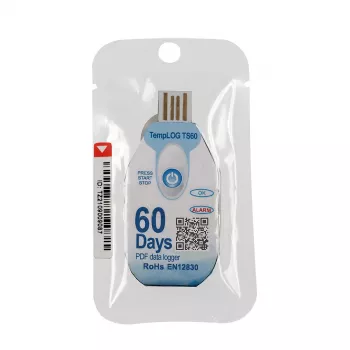 TFA Dostmann TempLOG Einweg-Temperaturdatenlogger -30 bis +60 °C, USB, IP67, 16.000 Messwerte 31.1062.02