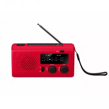 Reflexion TRA2755 Rotes Retro-Tragbares Radio mit FM/AM-Tuner