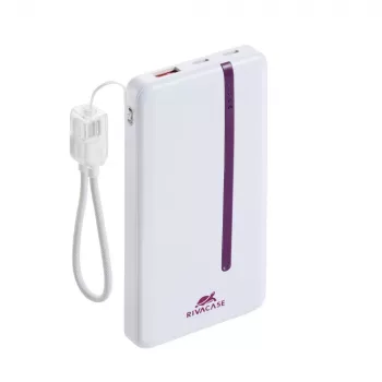 Rivacase VA2311 10000 mAh 22,5 W Powerbank Weiß