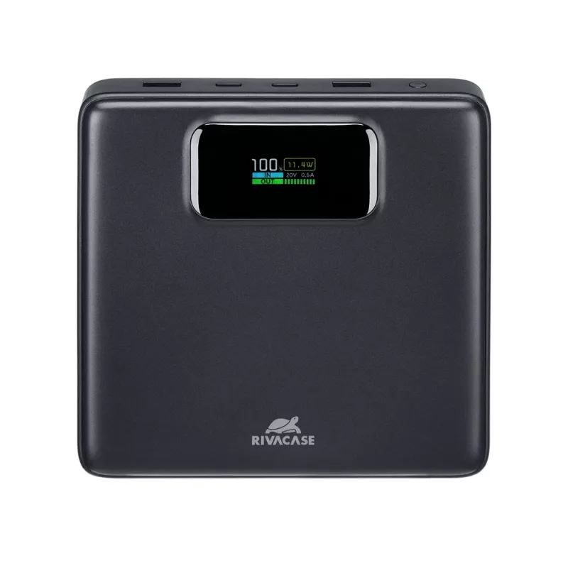 Rivacase VA1091 Powerbank 25800 mAh 100W Schwarz