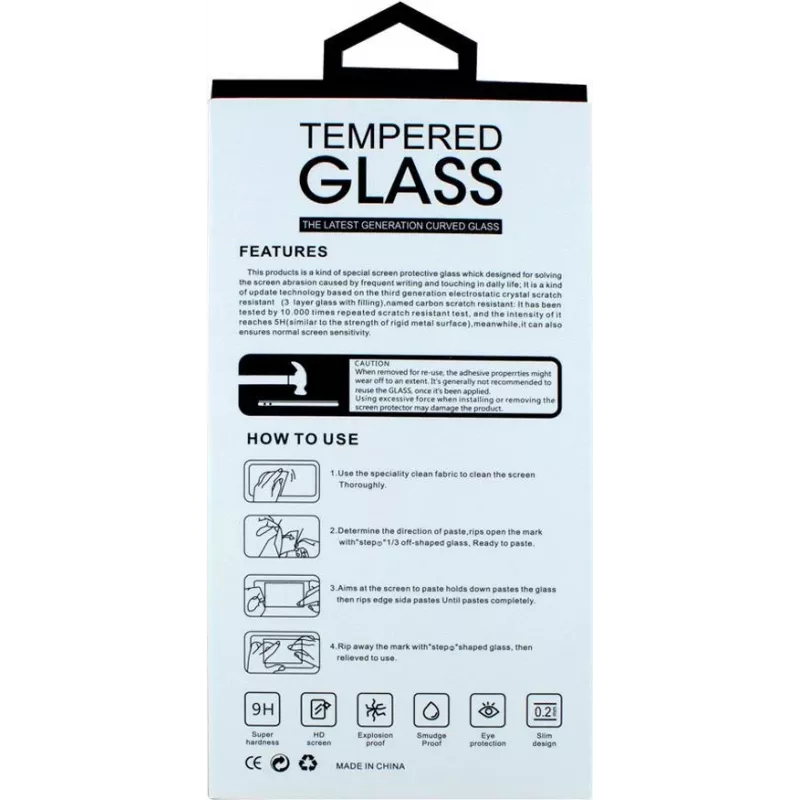 CYOO Apple iPhone XS Max Panzerglas Displayschutzfolie 6D Full Coverage Schwarz