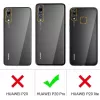 CYOO Premium Flüssigsilikon-Hülle für Huawei P20 Pro – Schwarz