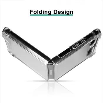 CYOO TPU Silikon Hülle für Samsung Galaxy Z Flip - Transparent (CY122089)